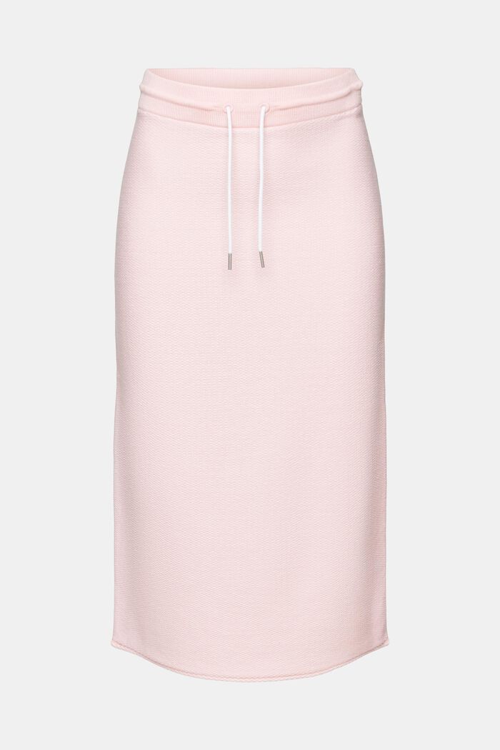 Midi Sweat Skirt, LIGHT PINK, detail image number 6