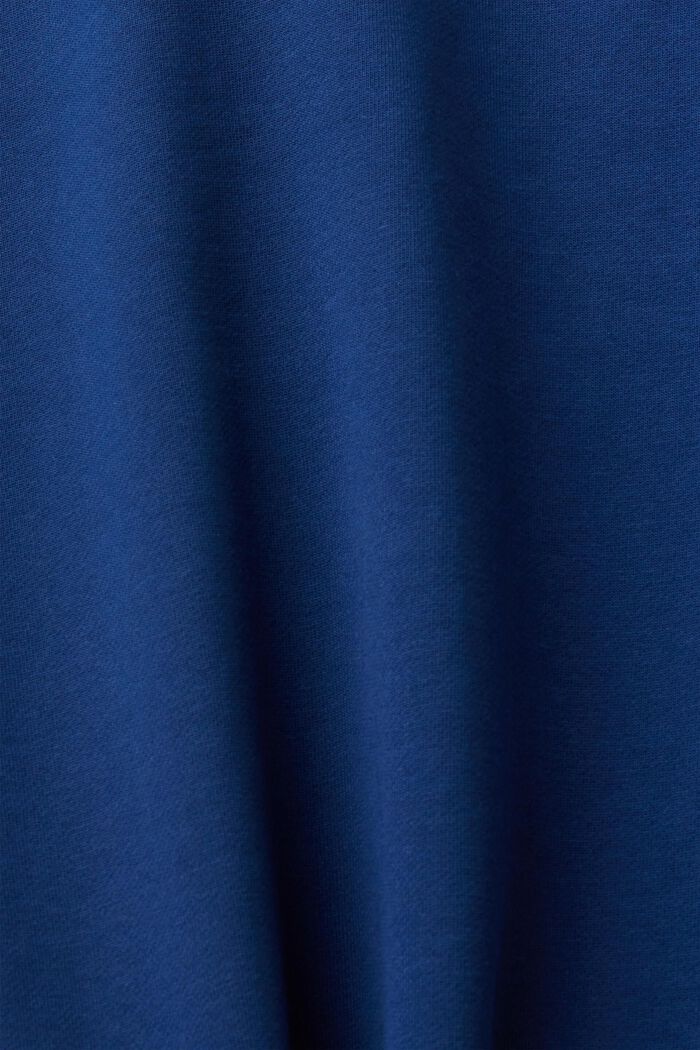 LOGO標誌印花衛衣, 深藍色, detail image number 5