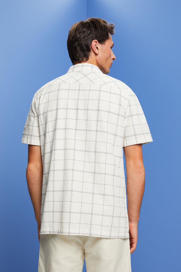 100%純棉短袖恤衫, 冰藍色, detail image number 3