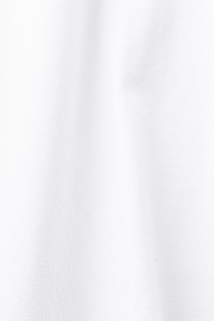 ‌LOGO標誌短袖T恤, 白色, detail image number 5