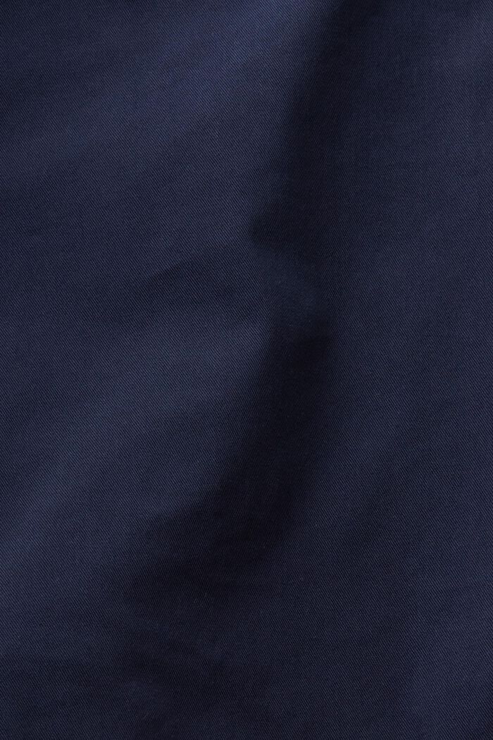 ‌褶皺A形迷你半身裙, 海軍藍, detail image number 5