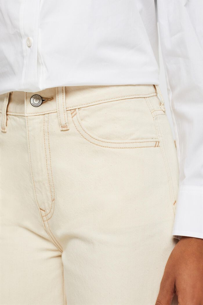 Pants denim, 白色, detail image number 4