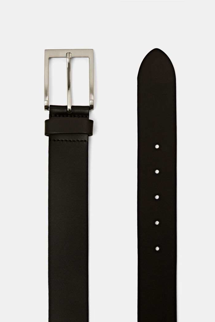 Belts leather, 黑色, detail image number 1