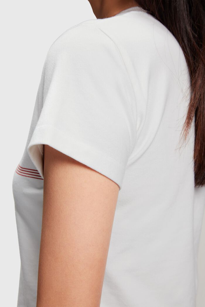 ESPRIT x Rest & Recreation Capsule 短版 T 恤, 白色, detail image number 1