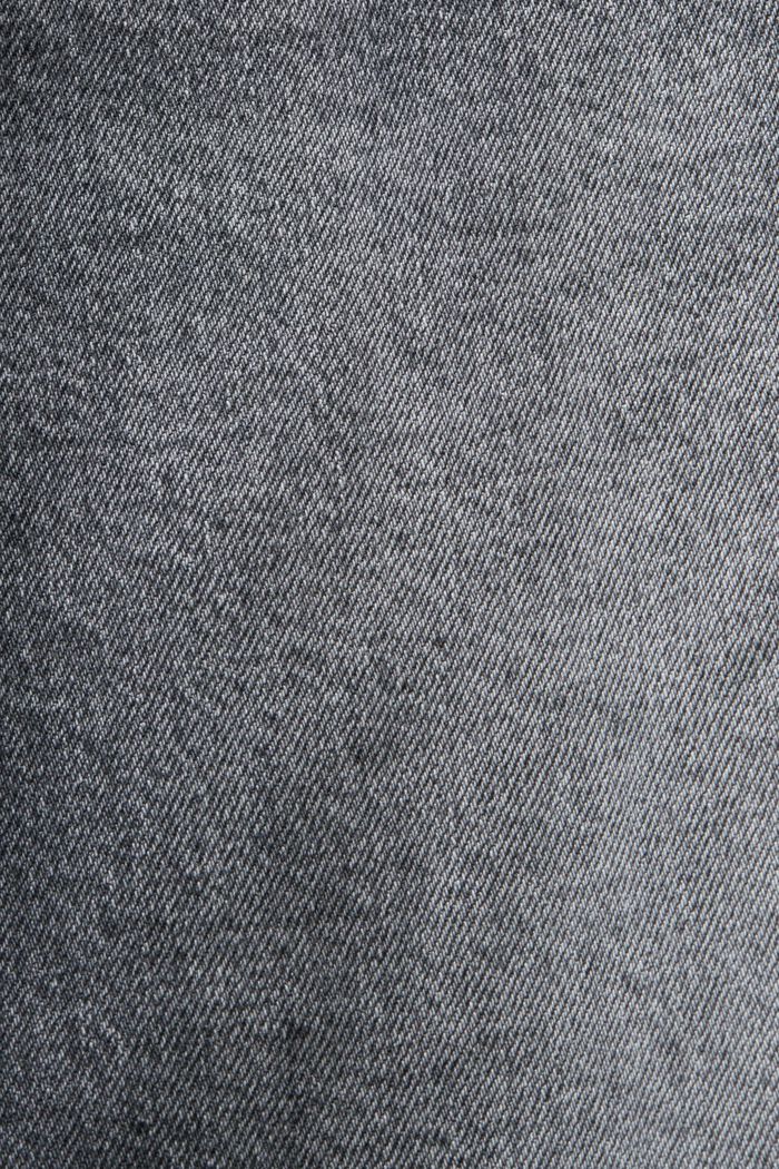 ‌中腰標準錐形牛仔褲, GREY MEDIUM WASHED, detail image number 6