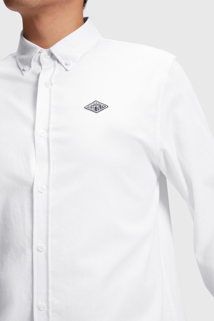 ESPRIT x Rest & Recreation Capsule 牛津恤衫, 白色, detail image number 4