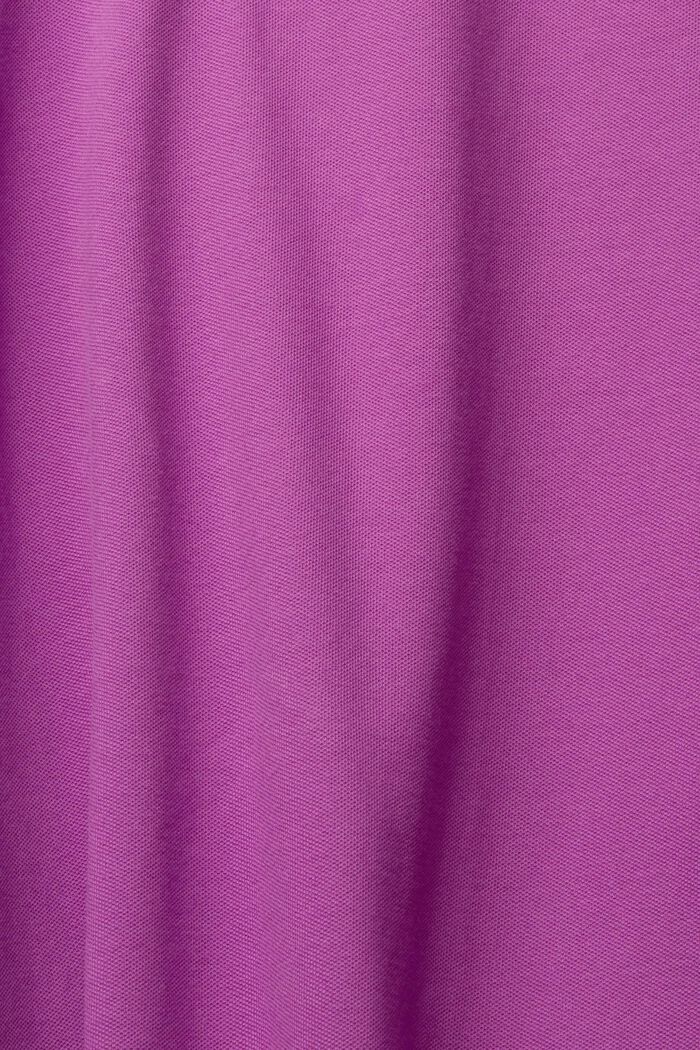 珠地 Polo 衫, 紫色, detail image number 1