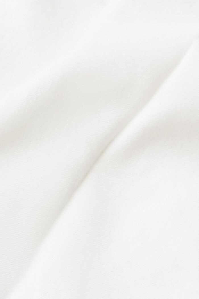 繫扣式束腰女裝恤衫, 白色, detail image number 5