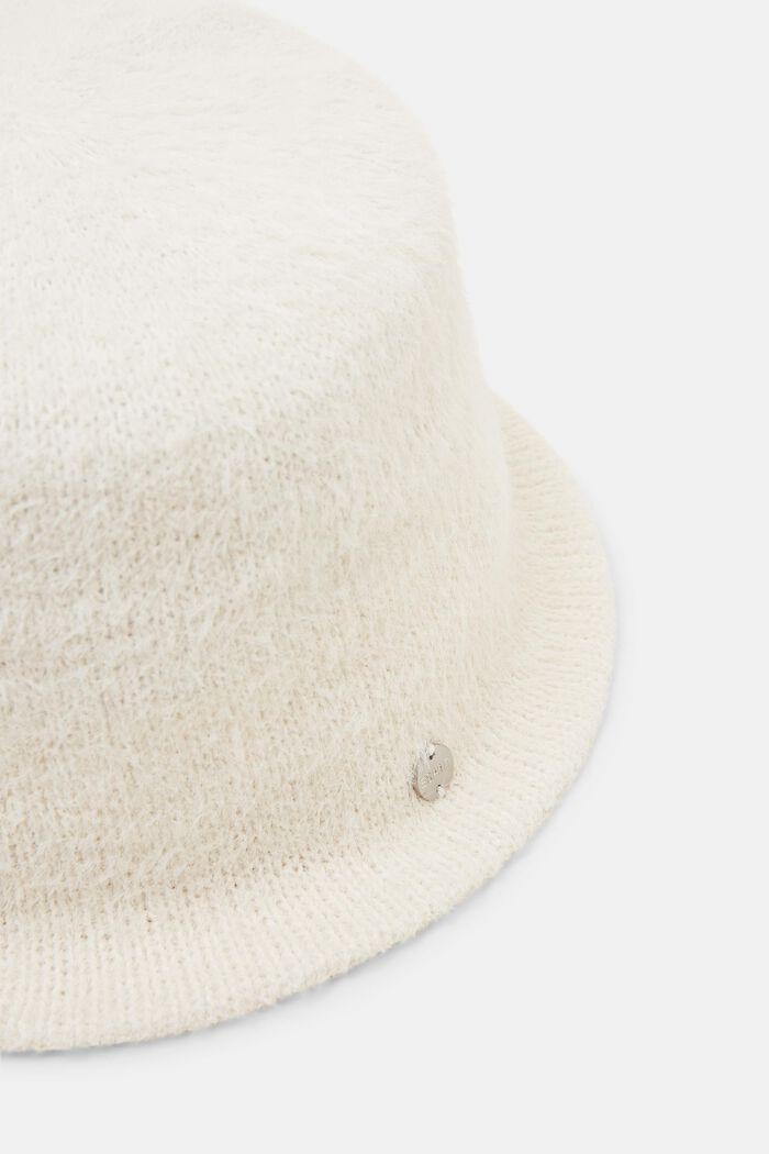 針織漁夫帽, 米色, detail image number 1