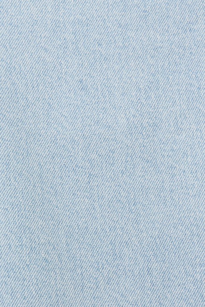 Mid-rise straight leg jeans, BLUE BLEACHED, detail image number 5