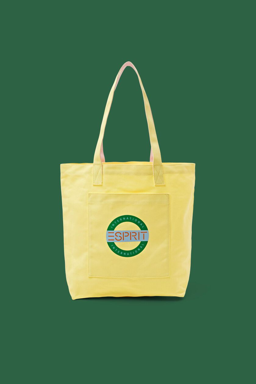 Logo Canvas Tote Bag