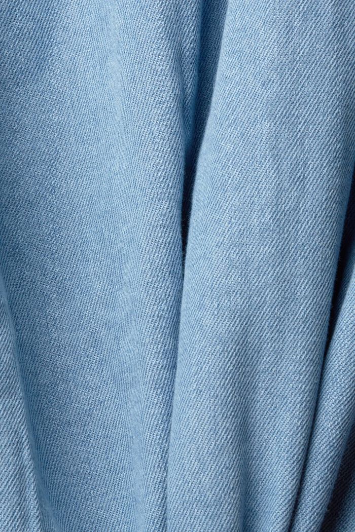 牛仔恤衫, BLUE LIGHT WASHED, detail image number 1