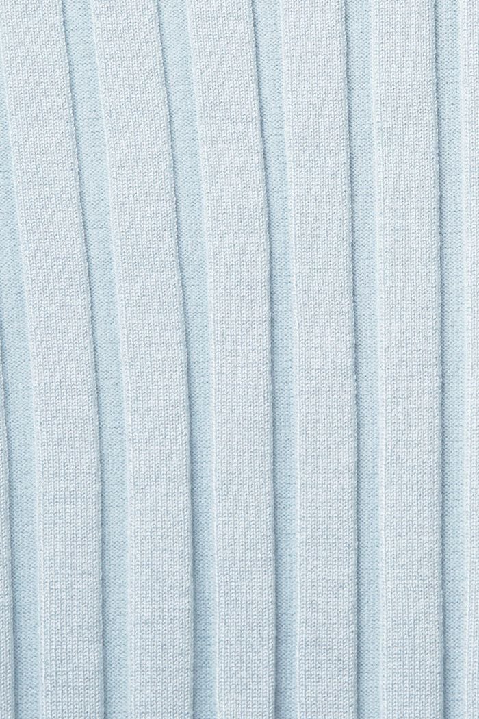‌羅紋針織毛衣, LIGHT BLUE, detail image number 6