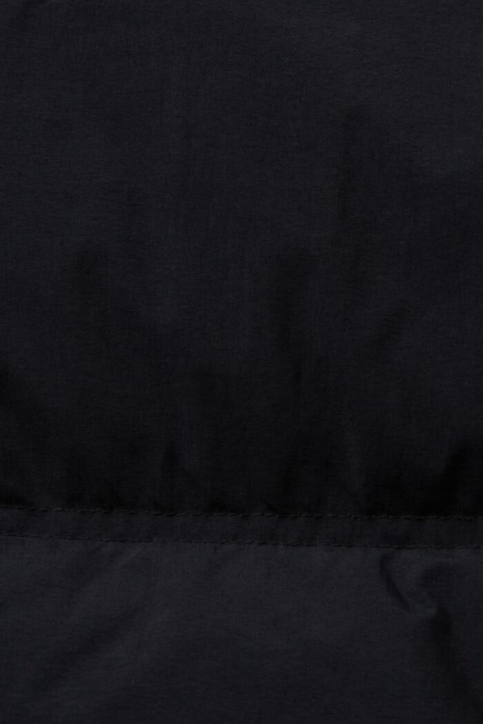 循環再生：羽絨背心, 黑色, detail image number 4