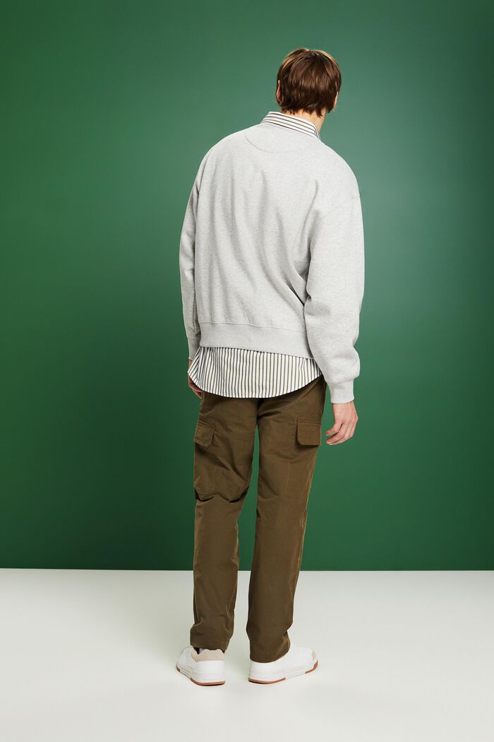 Straight Cargo Pants, 軍綠色, detail image number 2