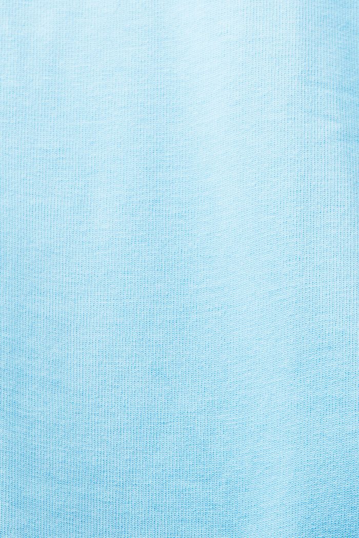 LOGO標誌圓領T恤, 藍綠色, detail image number 6