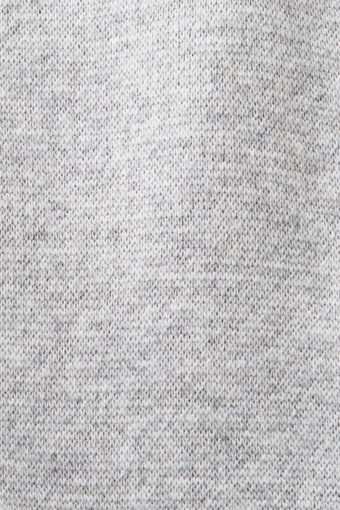 ‌羊毛羊絨混紡費爾島針織長褲, 淺灰色, detail image number 5