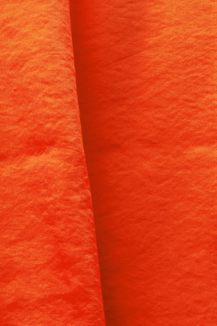 ‌緞面飛行員夾克, 橙色, detail image number 5