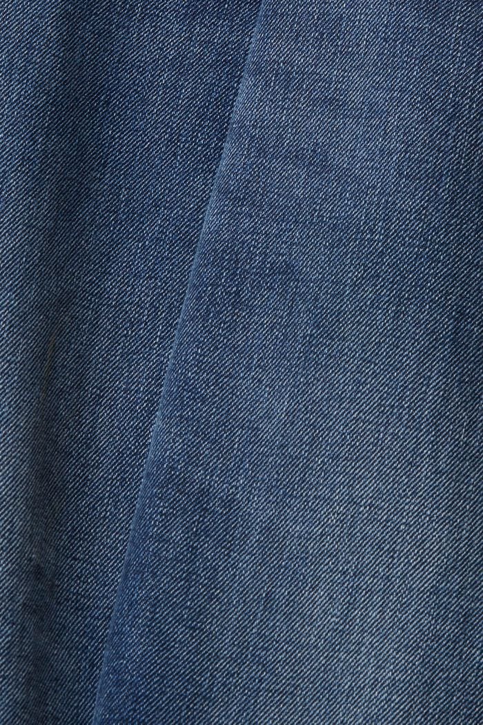 寬鬆牛仔褲, BLUE DARK WASHED, detail image number 6