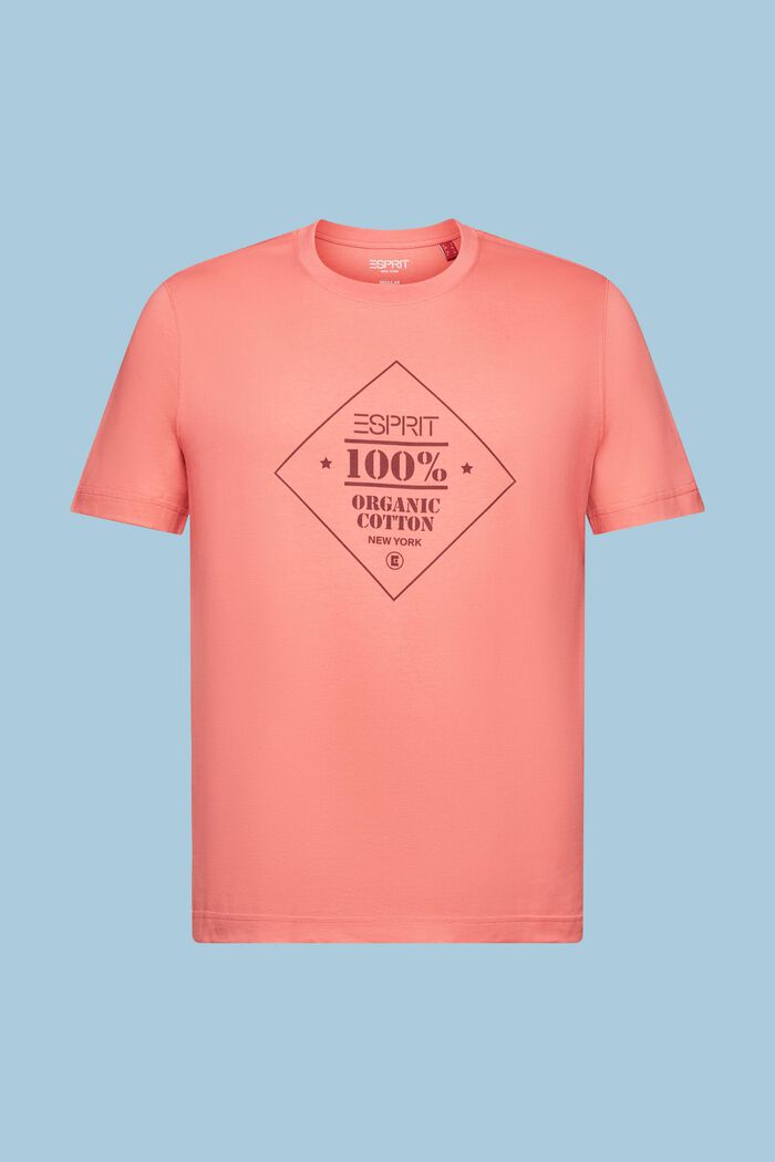 LOGO標誌印花棉質T恤, 粉紅色, detail image number 6