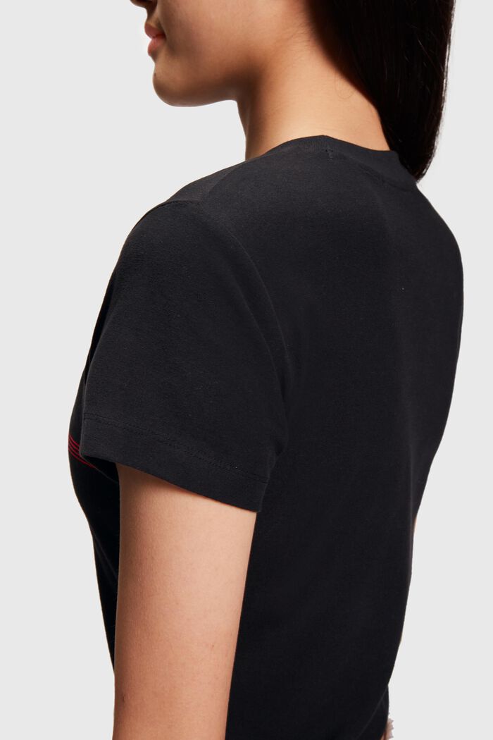 ESPRIT x Rest & Recreation Capsule 短版 T 恤, 黑色, detail image number 1