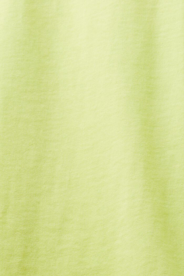 LOGO標誌圓領T恤, 鮮黃色, detail image number 5