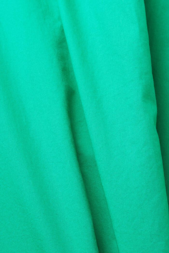 圓領有機棉女裝恤衫, 淺綠色, detail image number 5