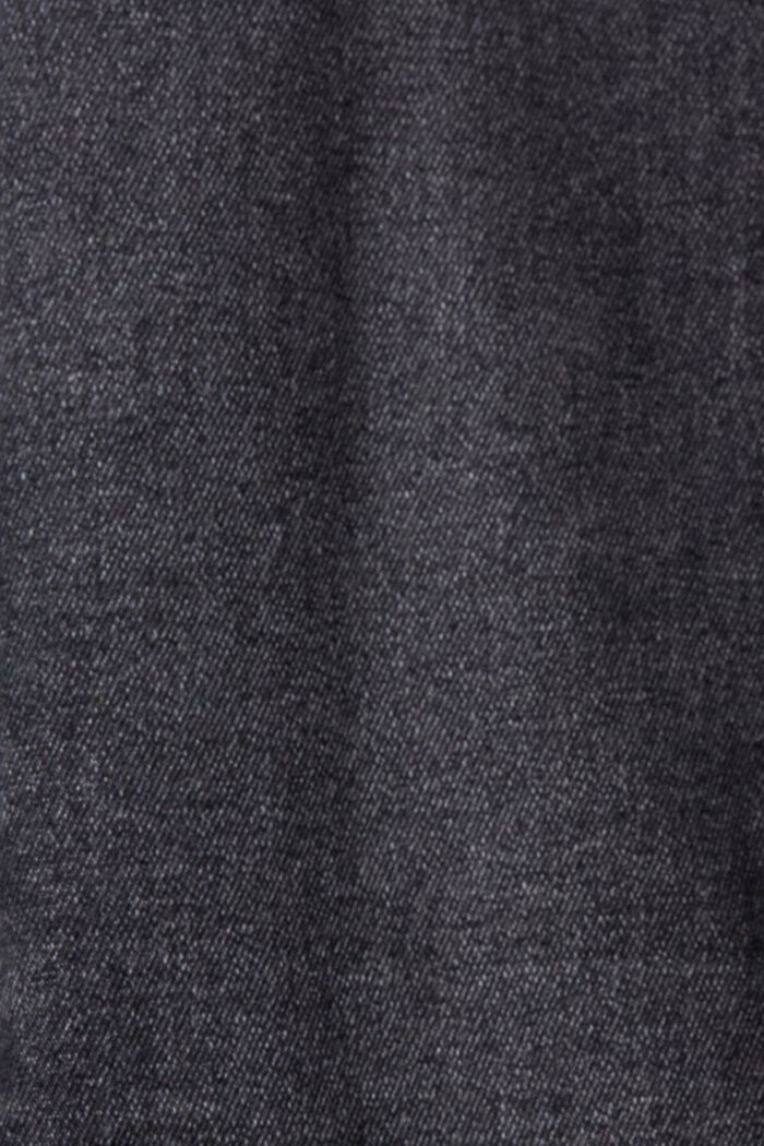 High-Rise Straight Jeans, GREY DARK WASHED, detail image number 1