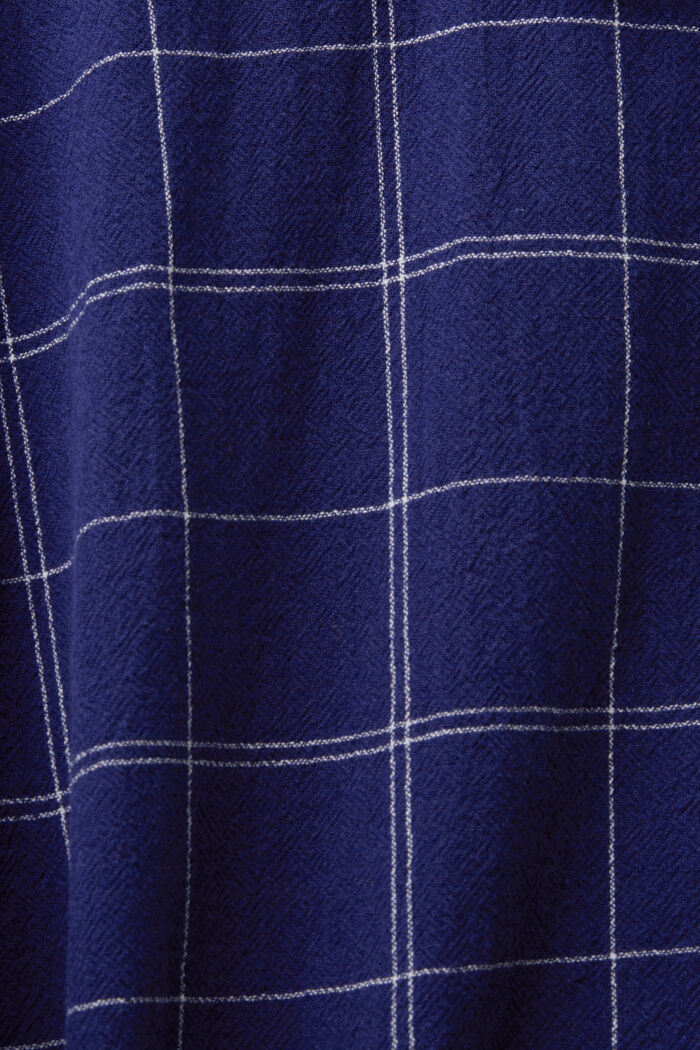 100%純棉短袖恤衫, 深藍色, detail image number 4