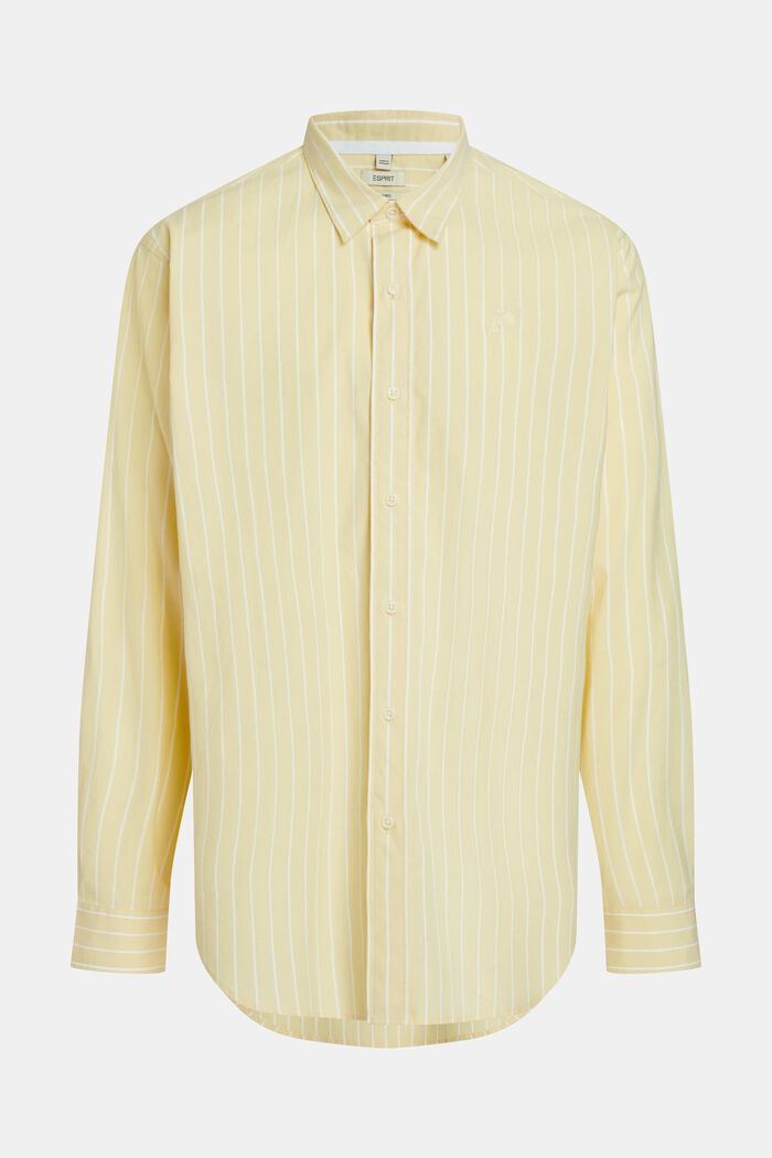 寬鬆版型條紋恤衫, 黃色, detail image number 5