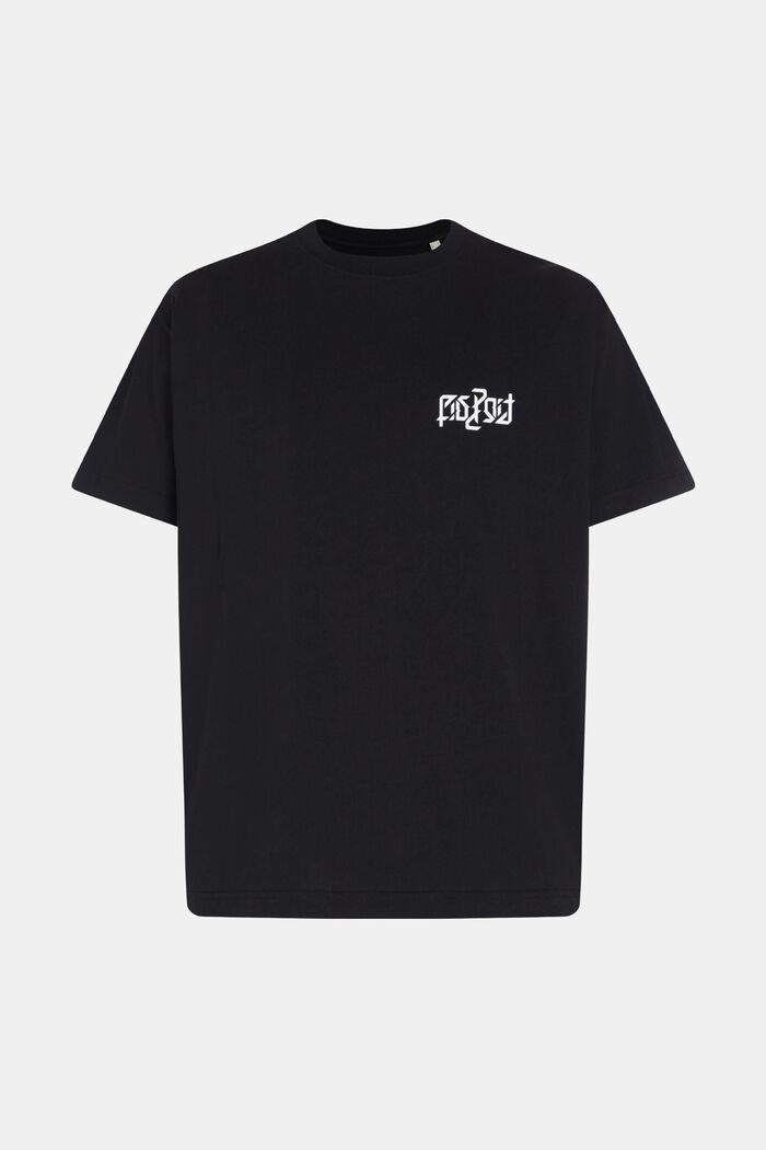 Ambigram 單色 T 恤, 黑色, detail image number 3