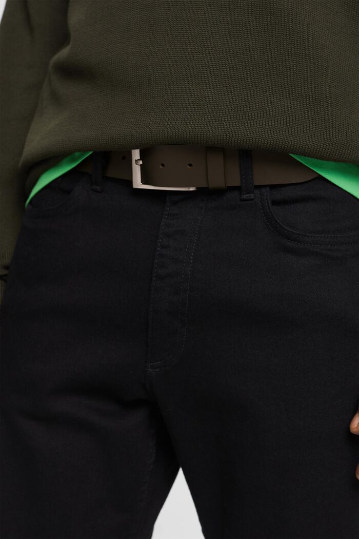 Belts leather, 啡色, detail image number 2
