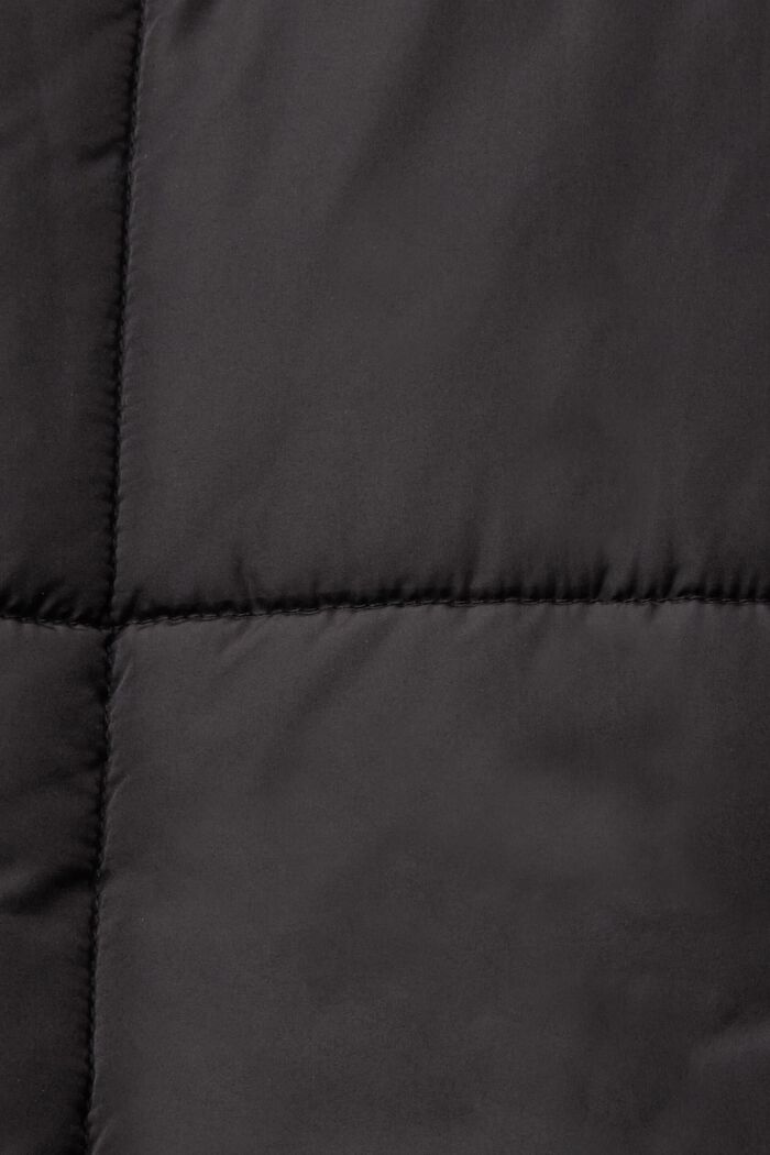 輕巧鋪棉外套, 黑色, detail image number 1