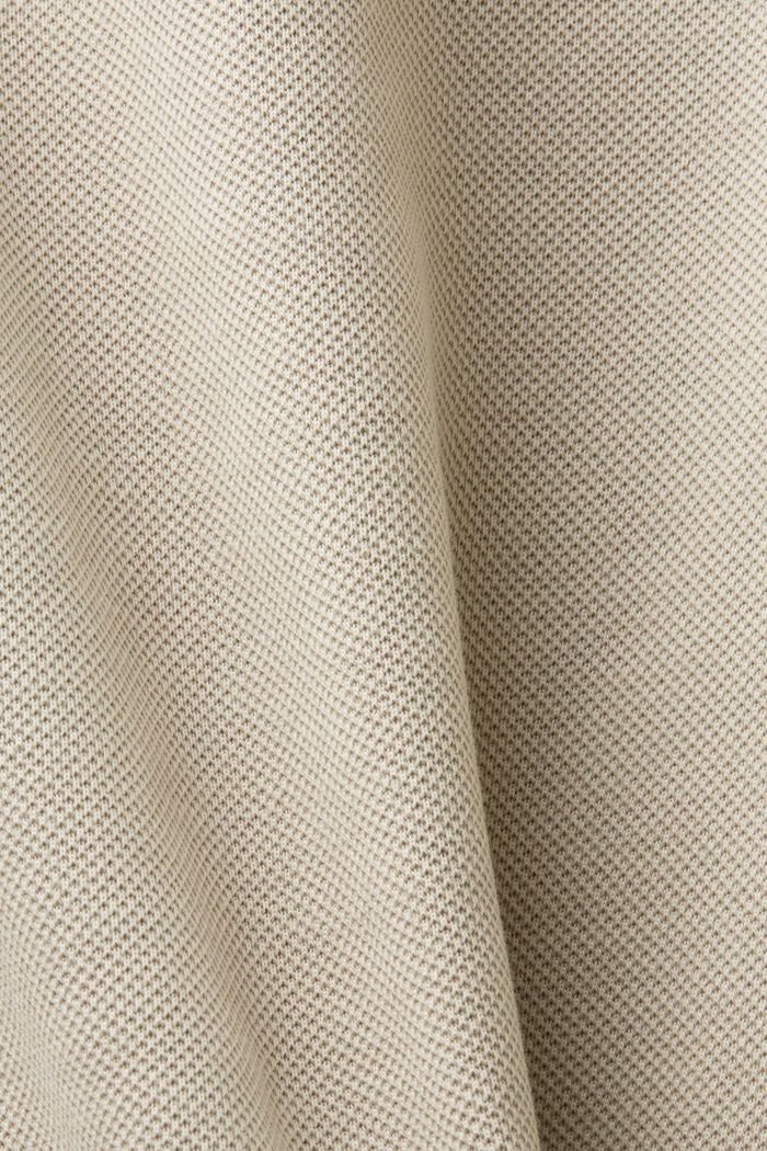 ‌棉質混紡針織長褲, 米色, detail image number 6