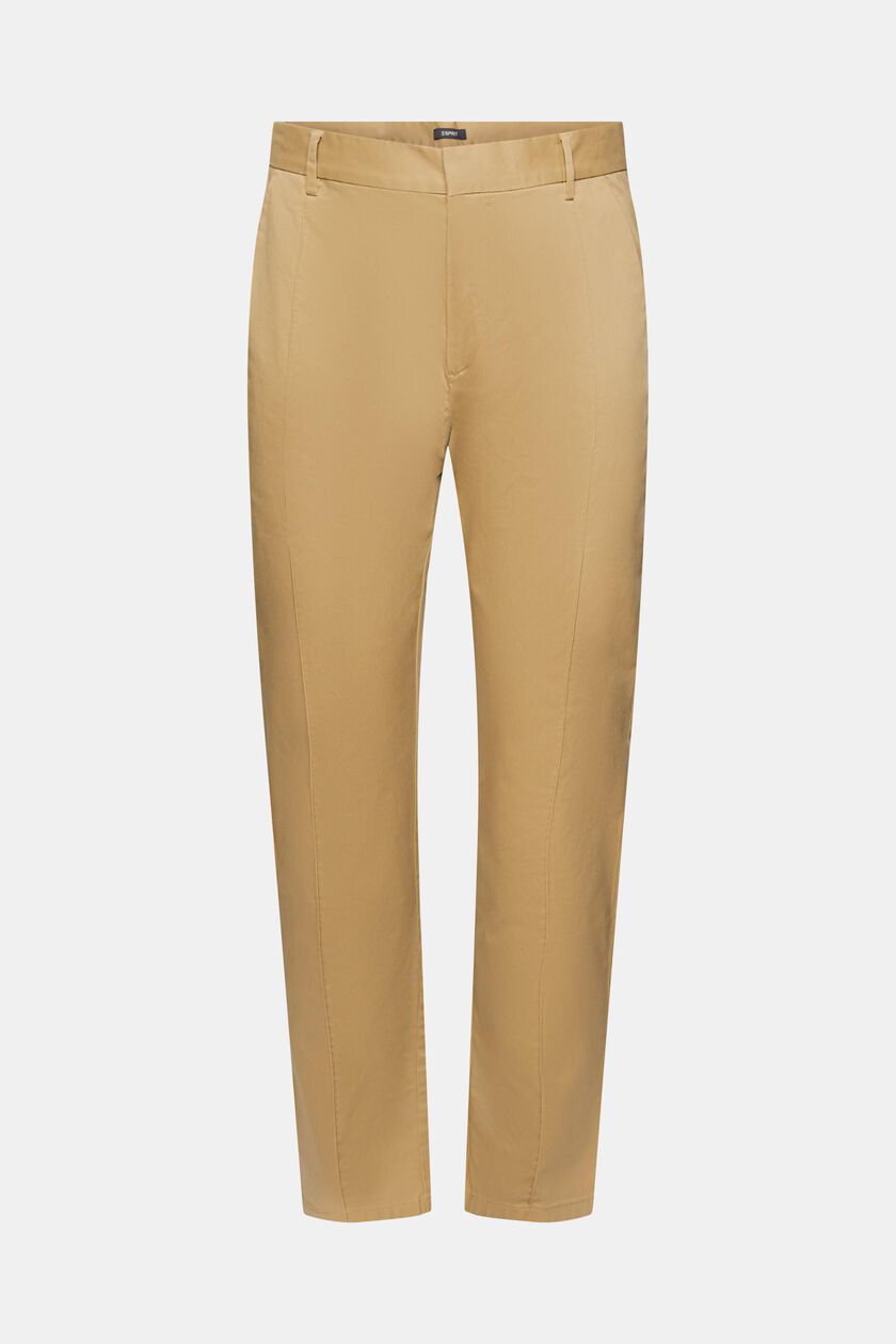 Pintuck trousers
