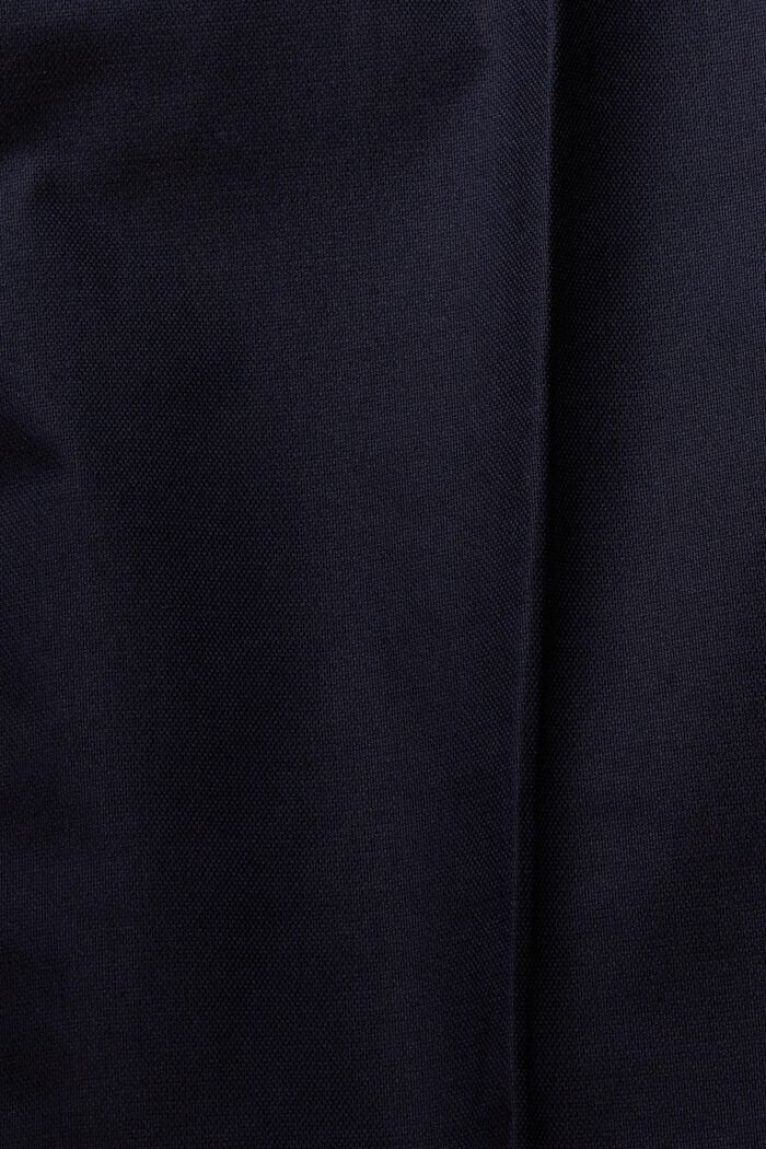 彈性腰帶修身長褲, 海軍藍, detail image number 6