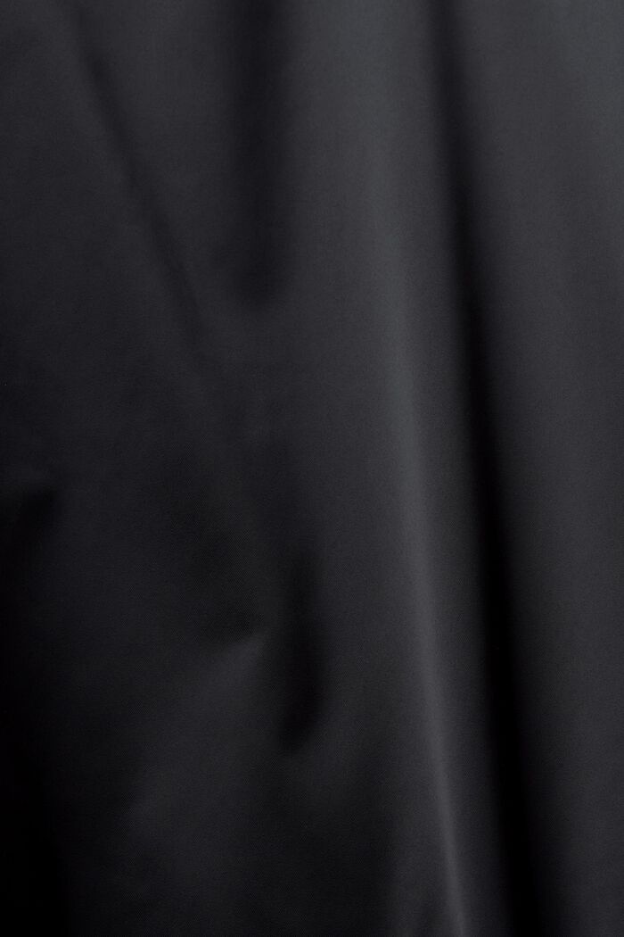 ‌緞面飛行員夾克, 黑色, detail image number 6
