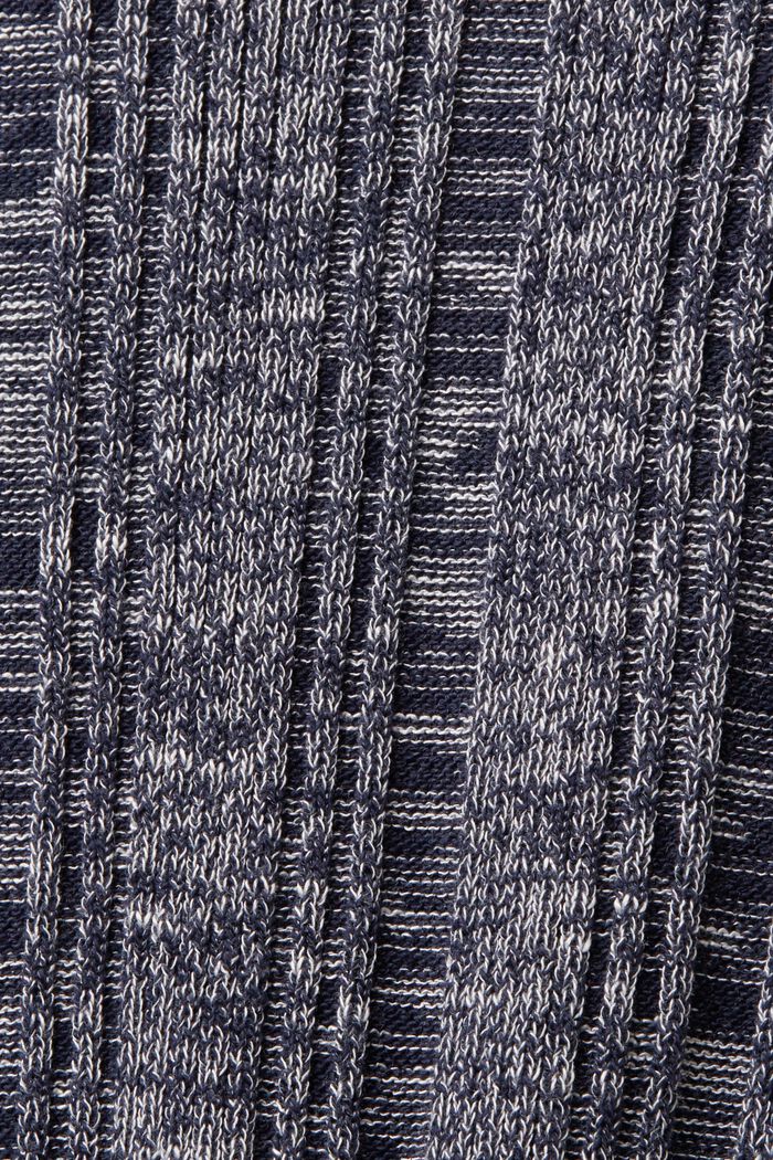 LENZING™ ECOVERO™短袖開衫, 海軍藍, detail image number 4