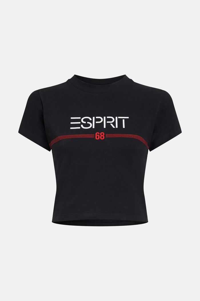ESPRIT x Rest & Recreation Capsule 短版 T 恤, 黑色, detail image number 2
