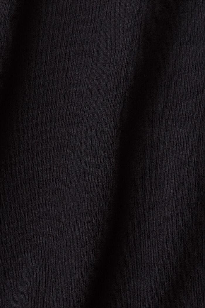長袖Polo衫, 黑色, detail image number 1