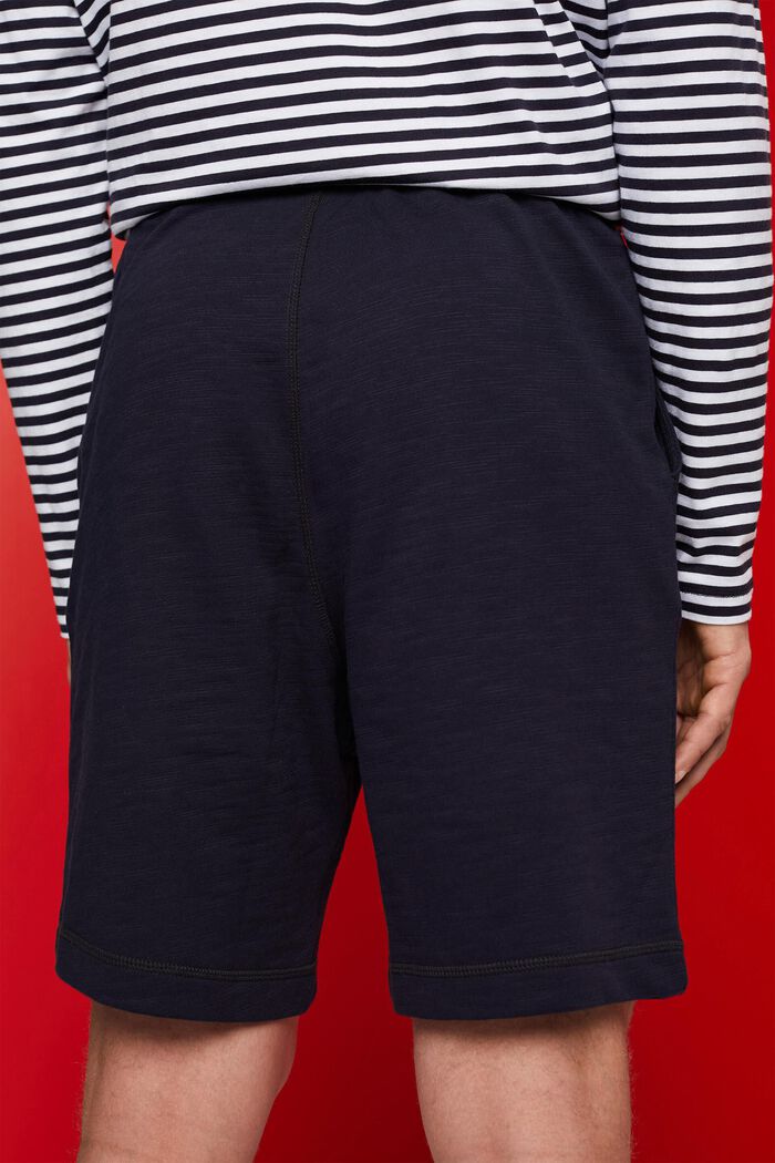 棉質運動短褲, 海軍藍, detail image number 4