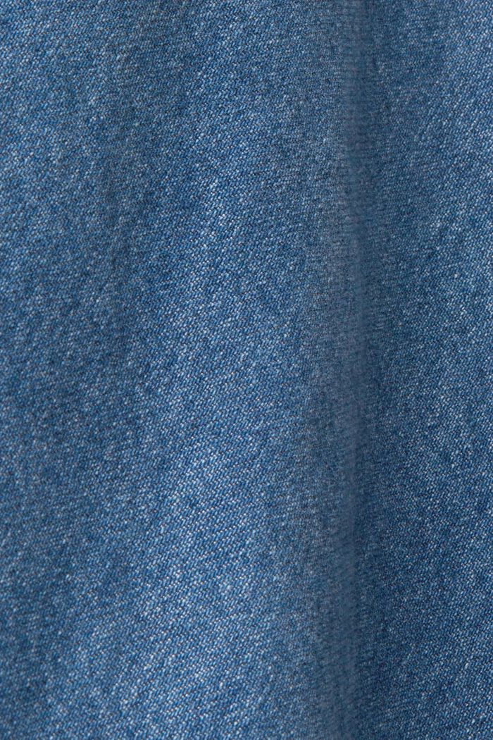 不對稱牛仔半身裙, BLUE MEDIUM WASHED, detail image number 5