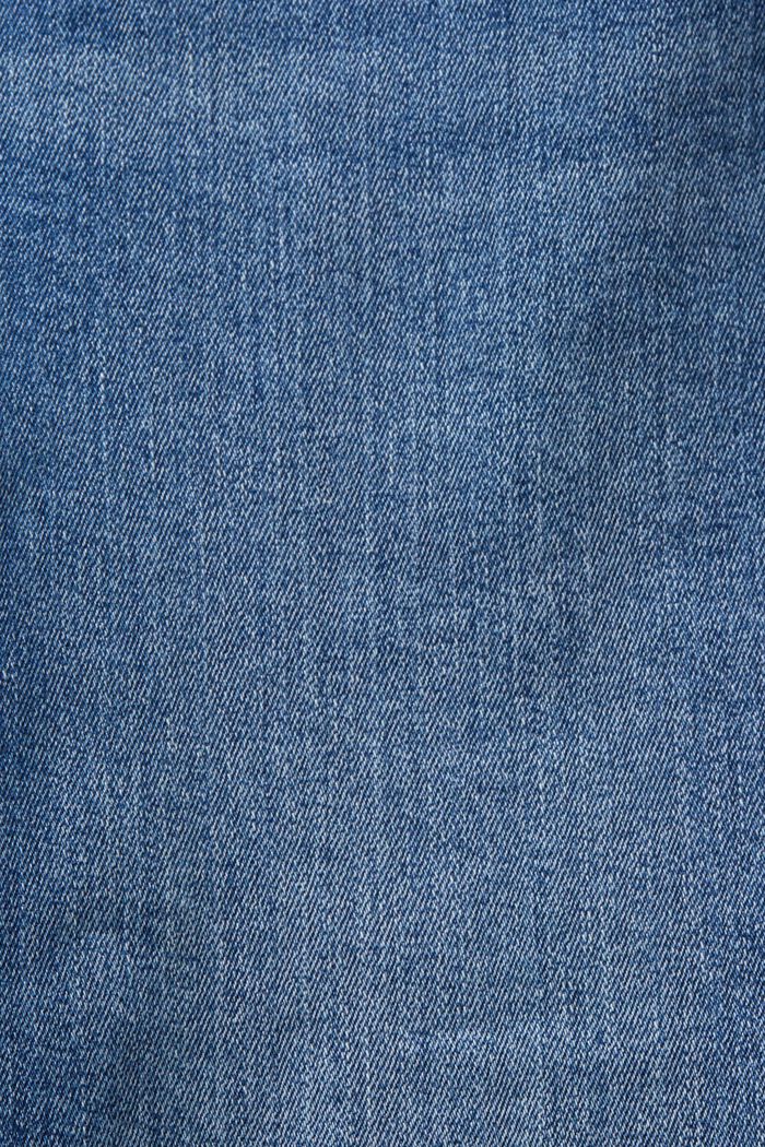 低腰喇叭牛仔褲, BLUE MEDIUM WASHED, detail image number 5
