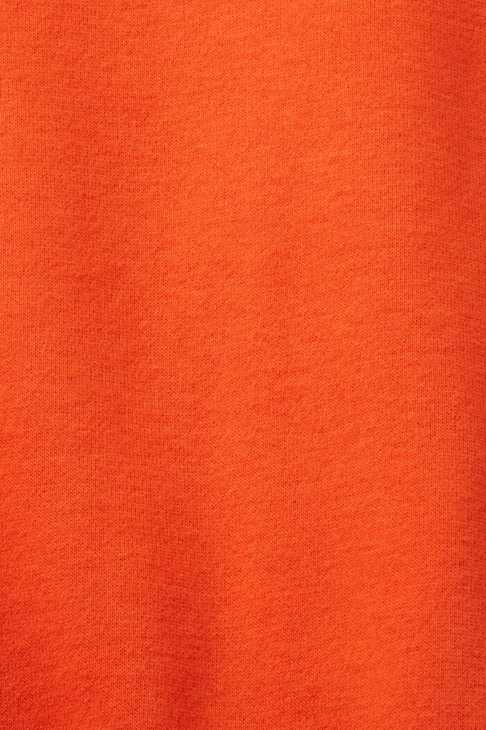‌搖粒絨套頭衛衣, 橙色, detail image number 5
