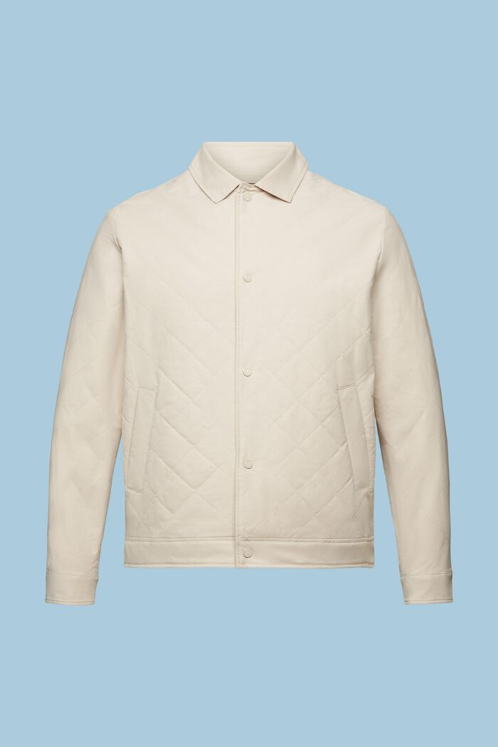 ‌絎縫夾克, 米色, detail image number 6