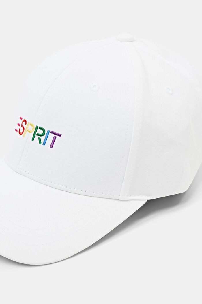 ‌刺繡棒球帽, 白色, detail image number 1