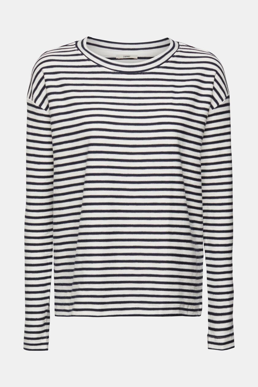 Striped long sleeve, 100% cotton