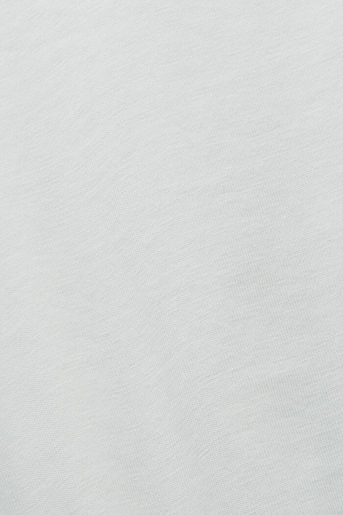純棉LOGO標誌T恤, 灰色, detail image number 5