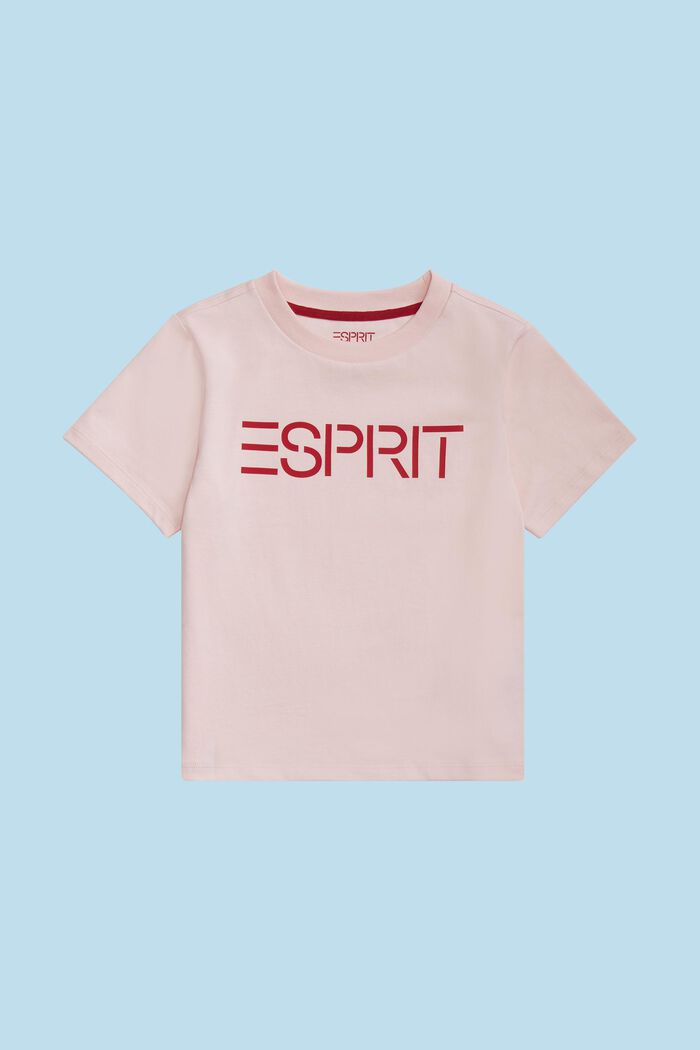 LOGO標誌T恤, 淺粉紅色, detail image number 2