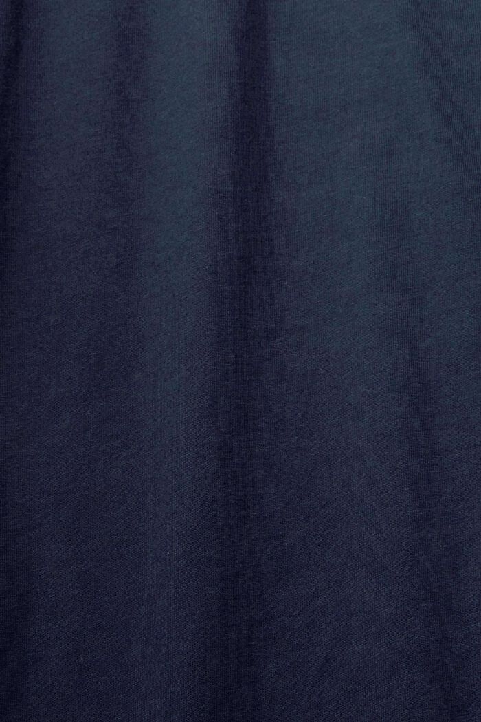 寬鬆剪裁恤衫, 海軍藍, detail image number 1
